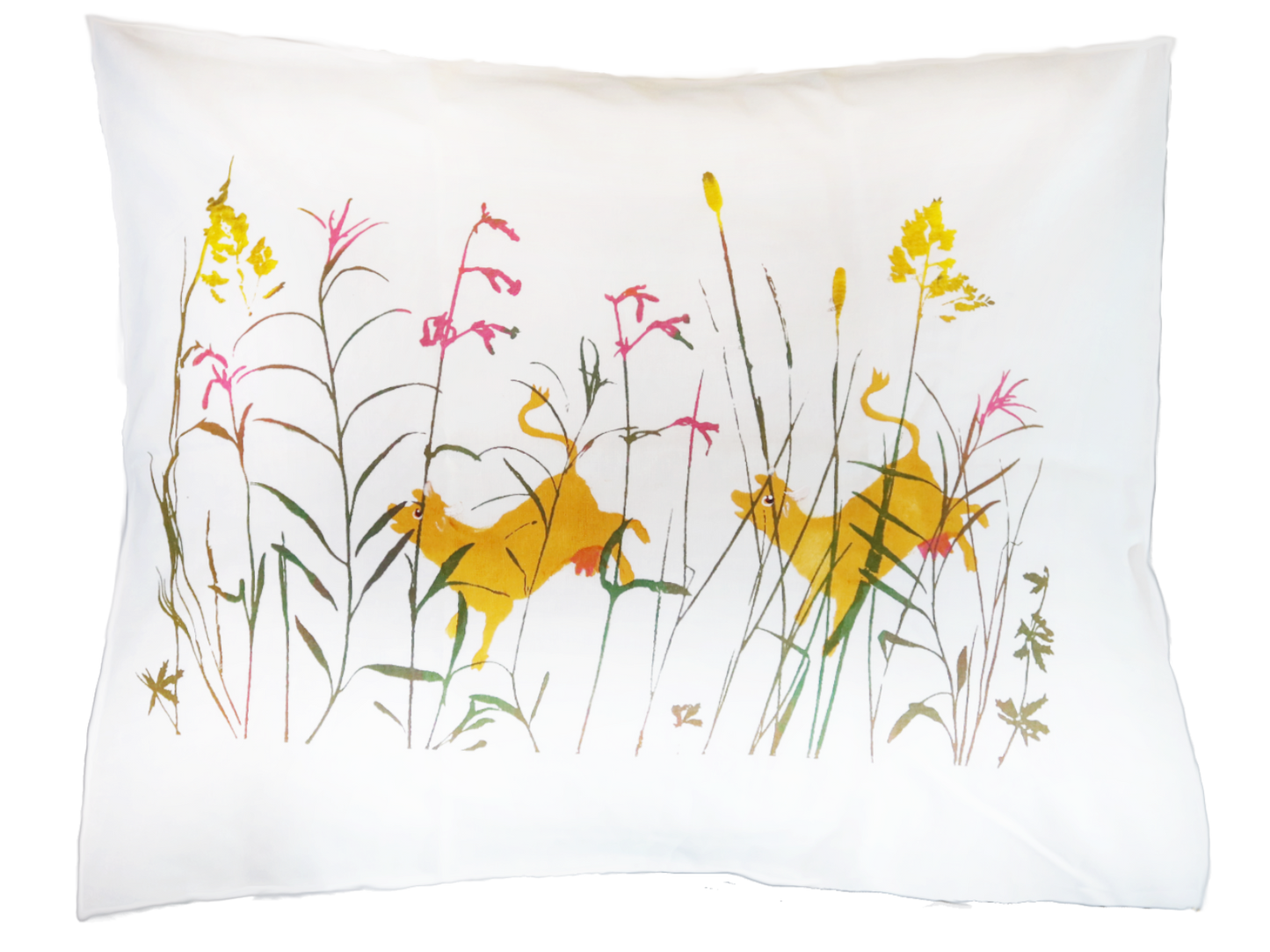 Pillowcase "Cows on summer pasture"